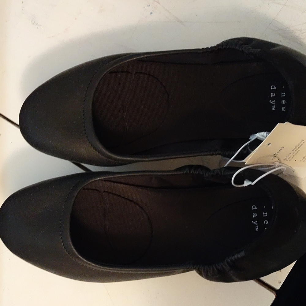 Black flats